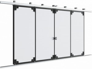 Промышленные откатные ворота с нижней направляющей DoorHan ISG-LG с приводом, 6х3м