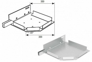 Крышка боковая RSK30002 коричневая