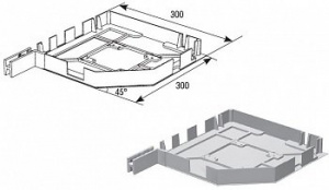 Крышка боковая RK30006 синяя