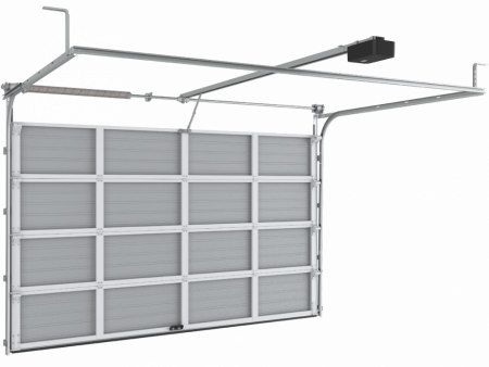 Секционные ворота DoorHan RSD02 SLP, 3x2,5м, автоматика