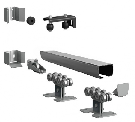 Комплект для откатных ворот с балкой 71x60x3,5/24 7м